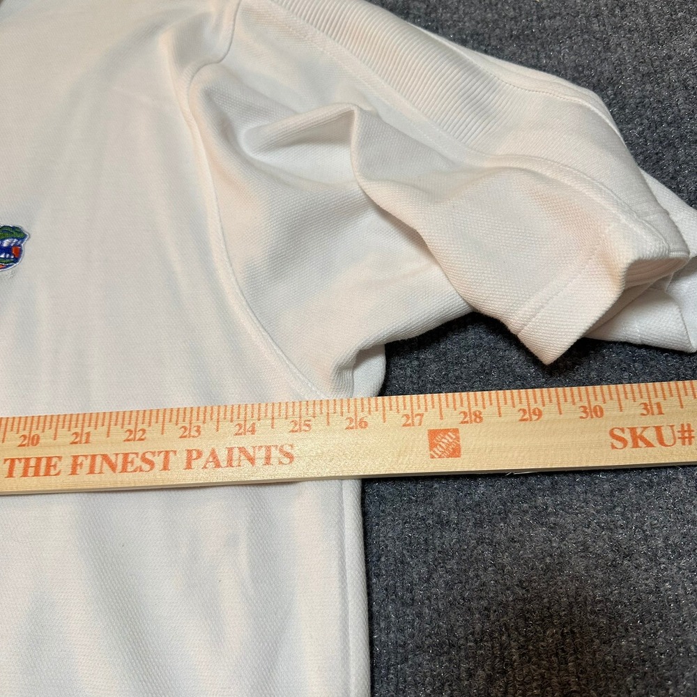 Nike Team Florida Gators Polo Shirt Mens XXL White Short Sleeve Embroidered NCAA - Picture 6 of 8
